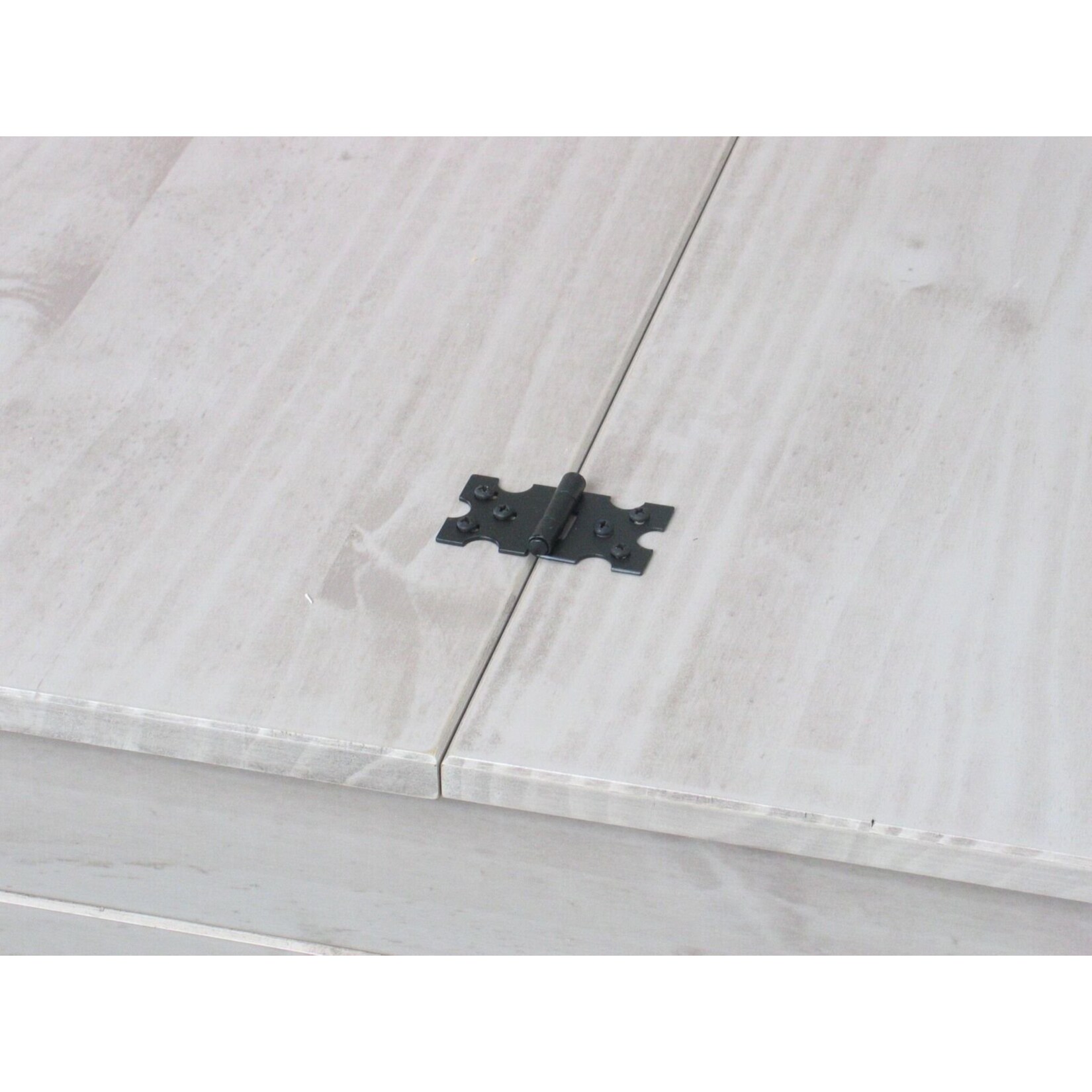 Kiefer Truhentisch New Mexico Mexiko grau massiv Couchtisch Truhe Holztruhe