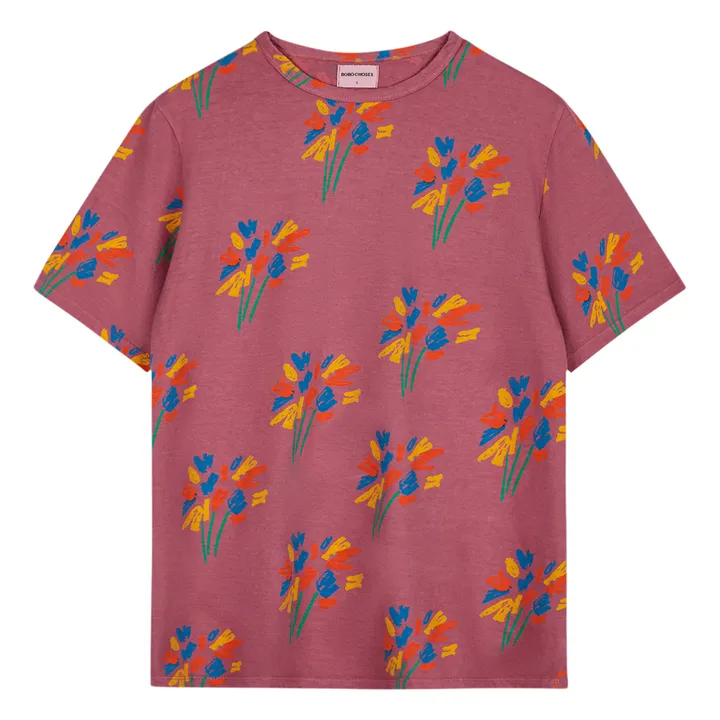 Bobo Choses T-shirt Fireworks Coton Bio - Collection Femme  | Vieux Rose