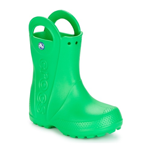 Crocs - HANDLE IT RAIN BOOT KIDS - Vert