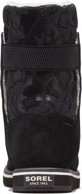 Sorel Children's Rylee Vintersko, Black/Light Bisque