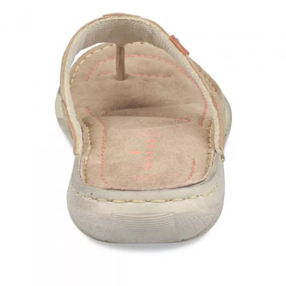 Tongs BEIGE CAPE BOARD CUIR