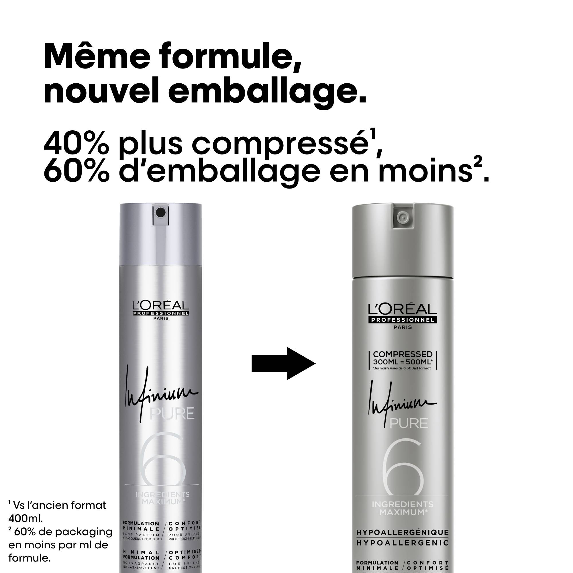 Laque Infinium Pure fixation forte / 300ml