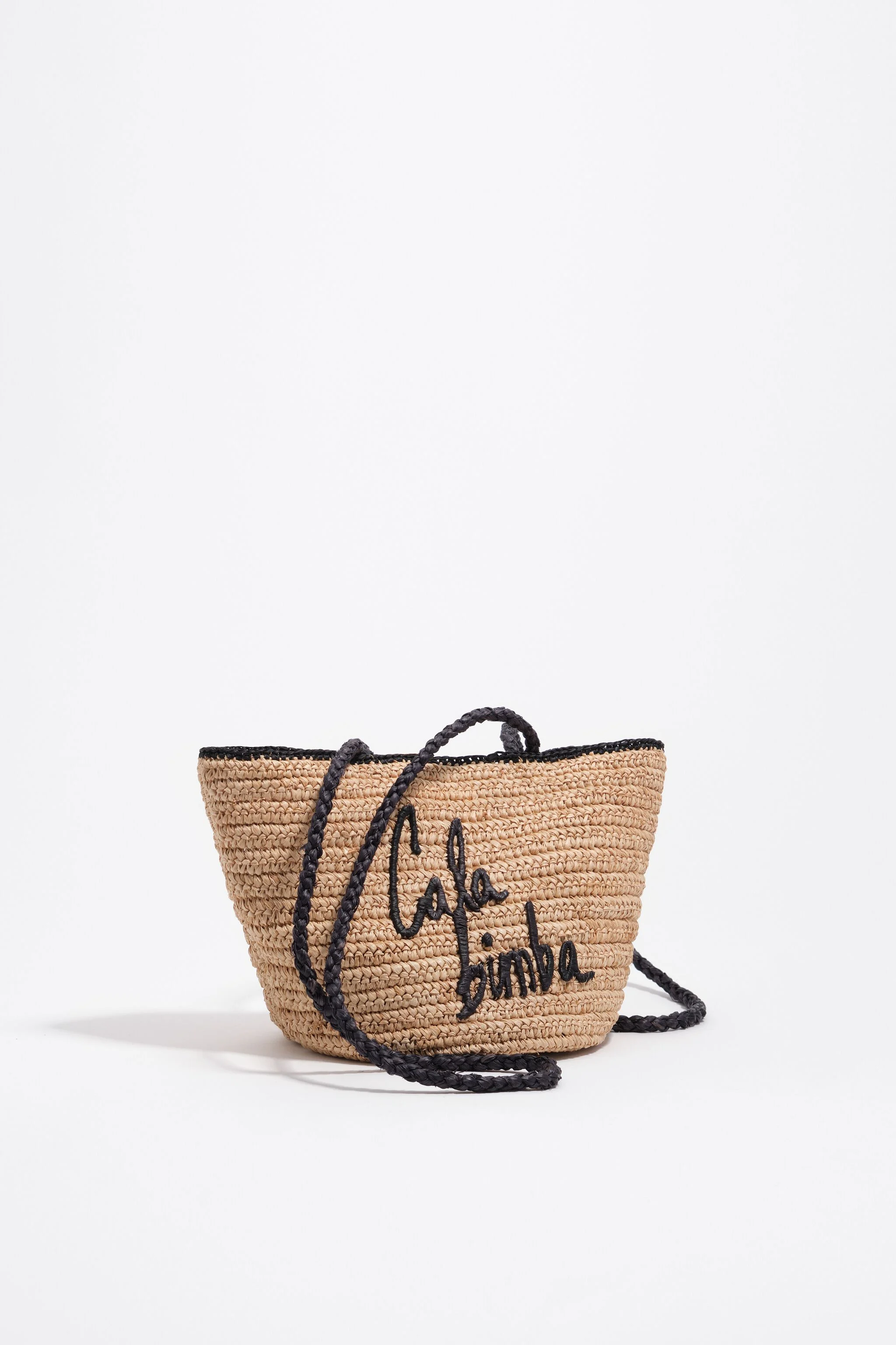 Bolsa pequena de vime natural