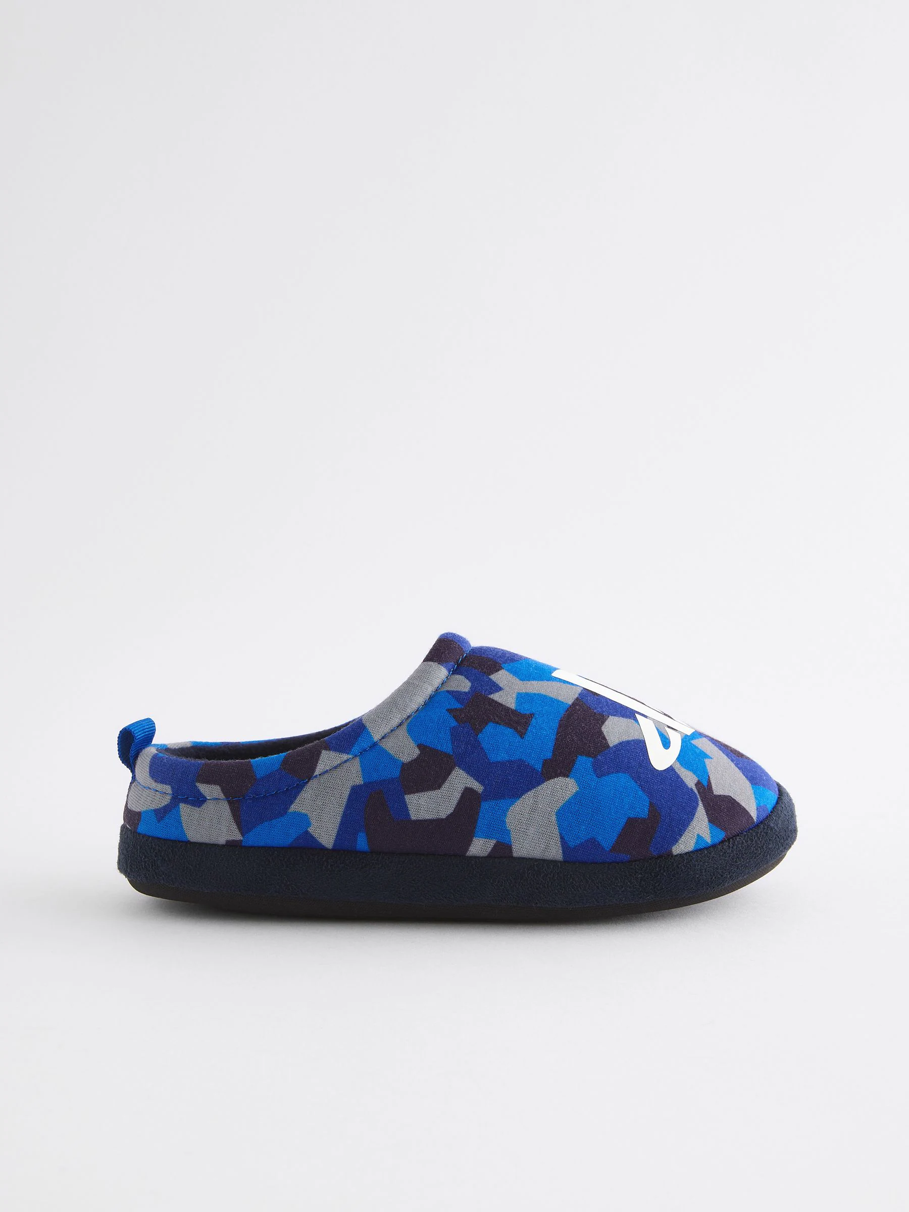 Blauwe Camo - Play Station Pantoffel Muiltjes