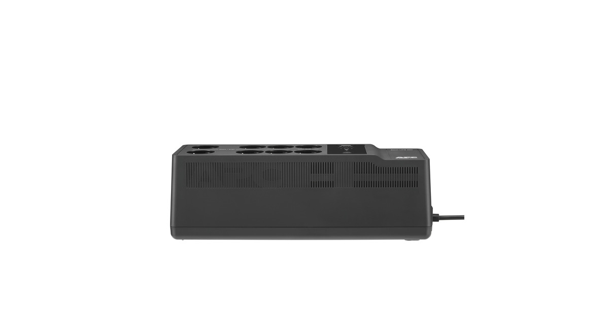 APCBack-UPS 850VA met USB Type-C en A oplaadpoorten ups  (Zwart, 8x Schuko, BE850G2-GR)