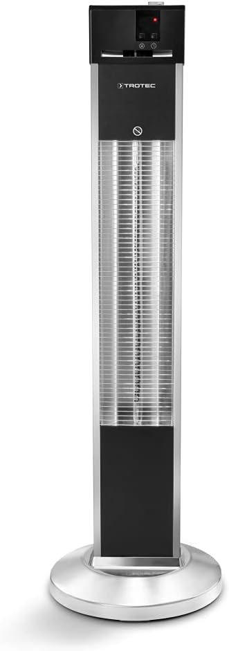 TROTEC Terrassen-Heizstrahler IRS 2000 E Infrarotheizer 3 Heizstufen 2.000 W 24-Stunden-Timer 16119957