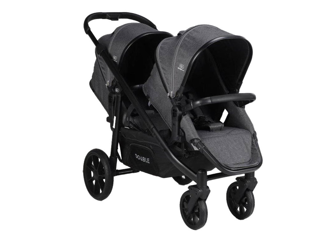 CONJUNTO RUA KINDERLAND PARA GÉMEOS CINZENTO