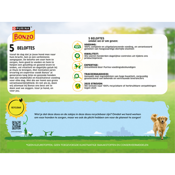 BONZO Pouch in Saus Lam en wortels 12x85g