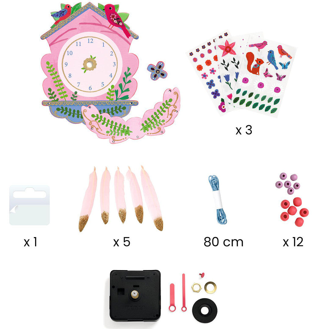 Djeco knutselset diy koekoeksklok