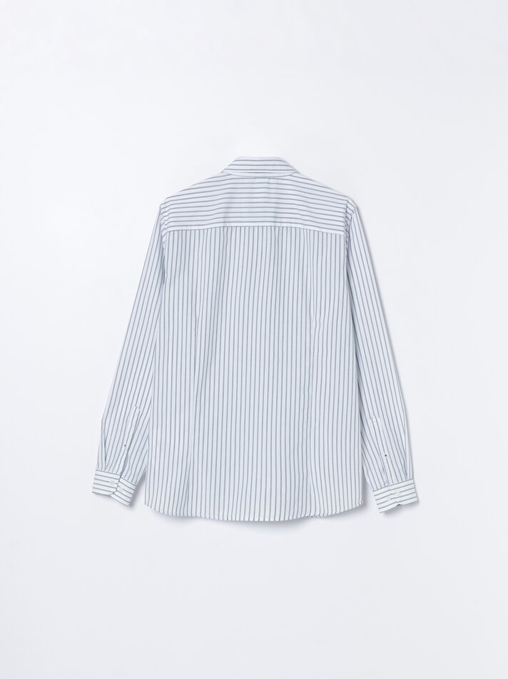Camisa listrada - Verde Médio