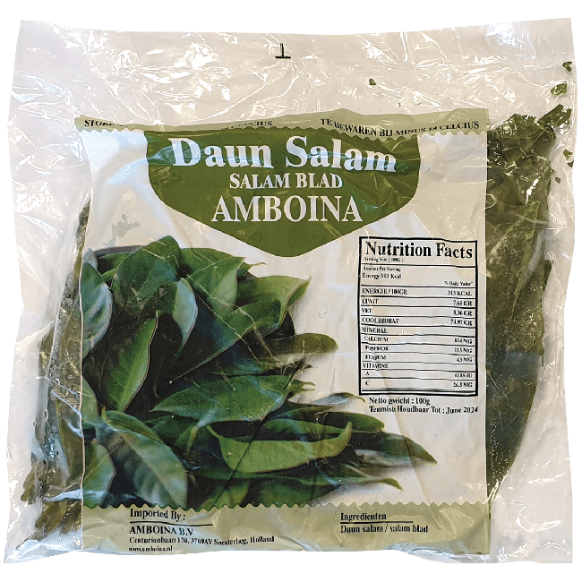 Amboina Bevroren Salam Blad 100g