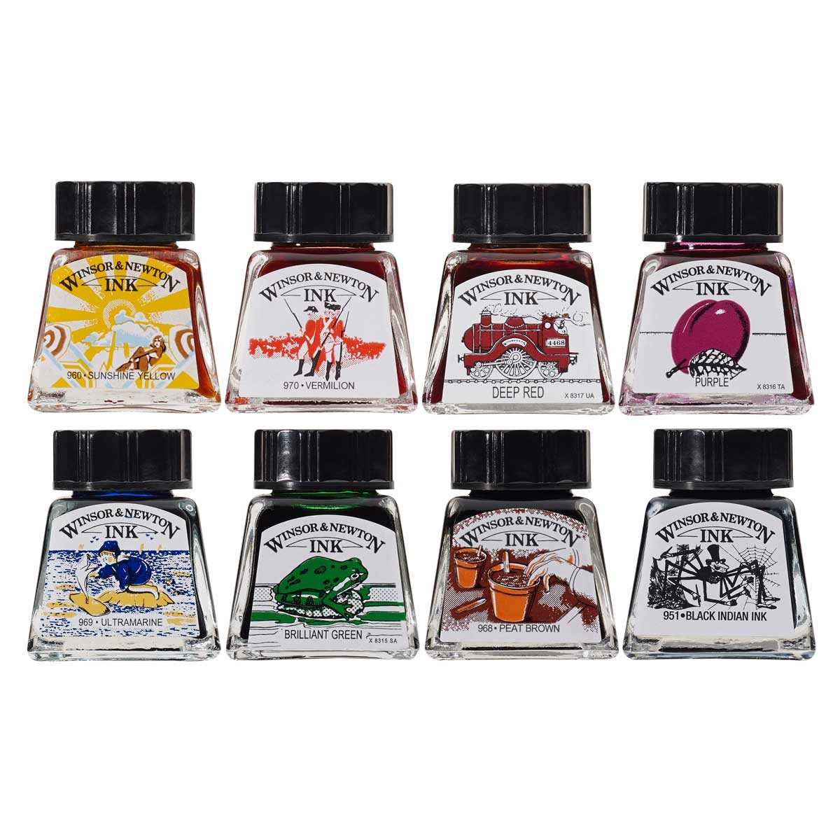 Winsor & Newton Drawing Ink William Collection Pack