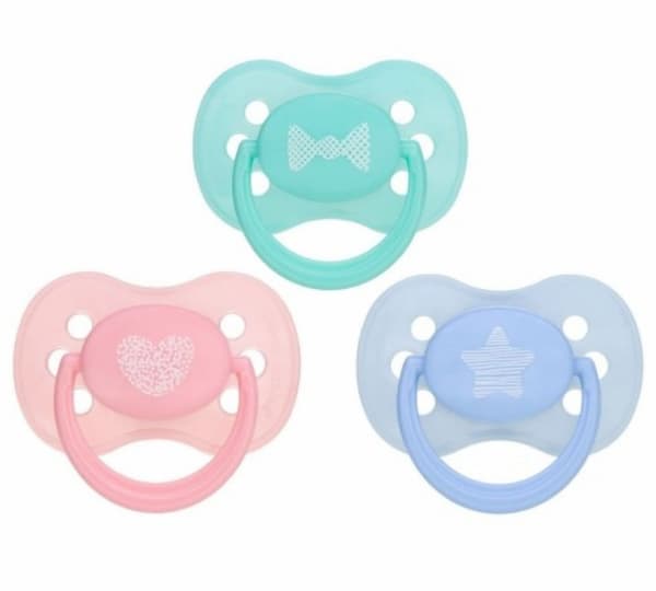 CANPOL BABIES latex cherry soother Pastelove 0-6m, 22/428