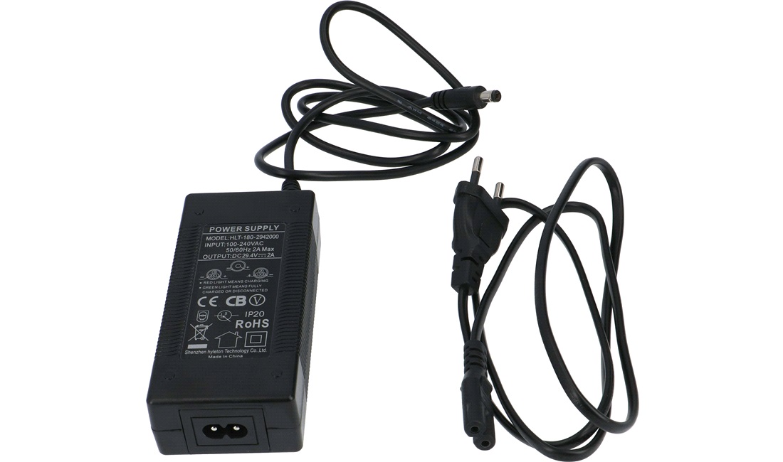 Lader til batteri Sanyo 24V el-cykel