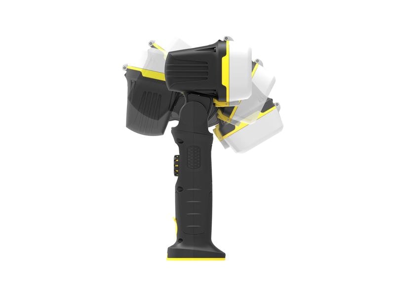 Nordride Handleuchte Multi Light 1000 lm, IP65, mit Magnet Akku Handlampe, Taschenlampe