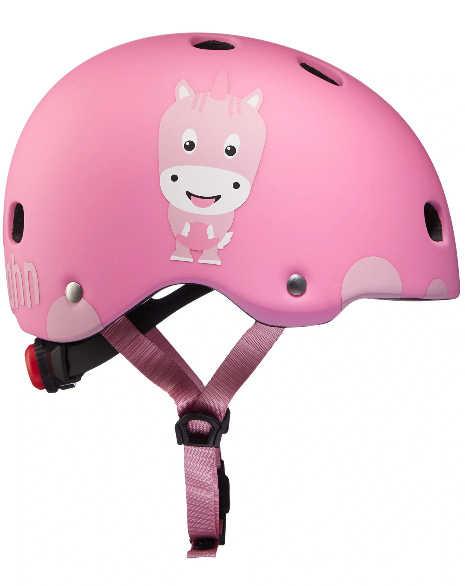 Helm EINHORN in rosa