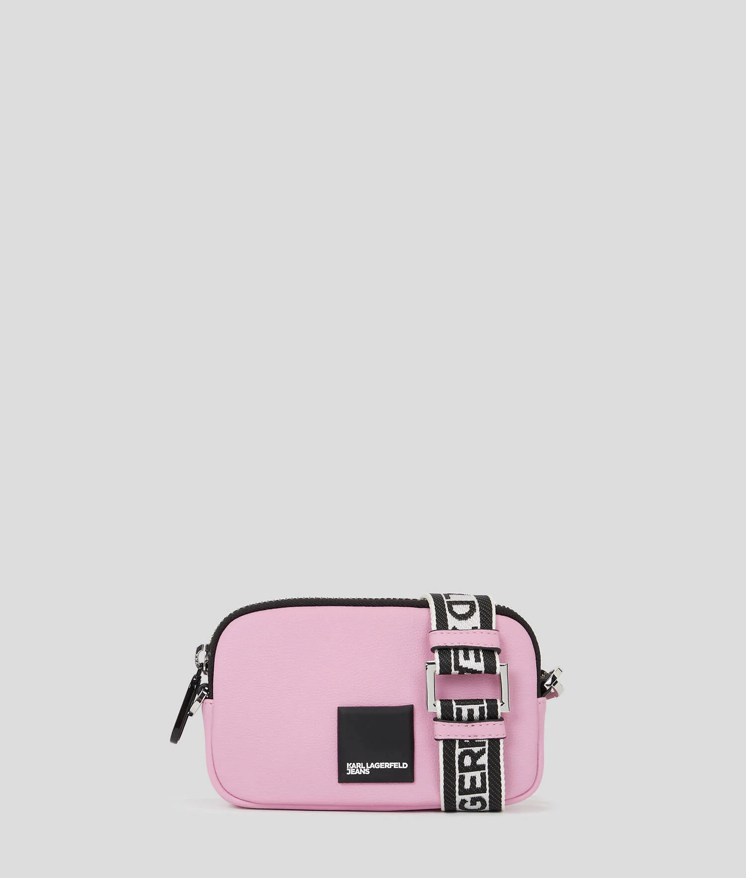 MINI SAC BANDOULIÈRE AVEC LOGO KLJ ENCADRÉ