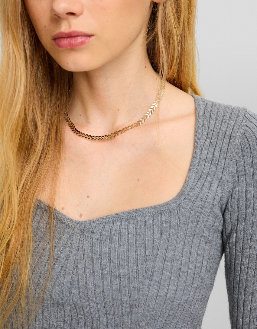 Conjunto de 4 colares com pingente de cruz