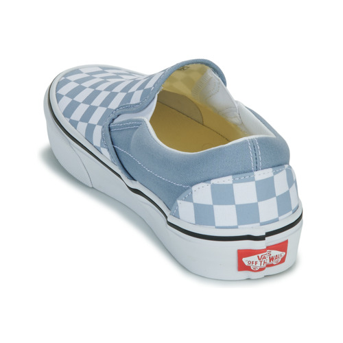 Vans - Classic Slip-On COLOR THEORY CHECKERBOARD DUSTY BLUE Azul