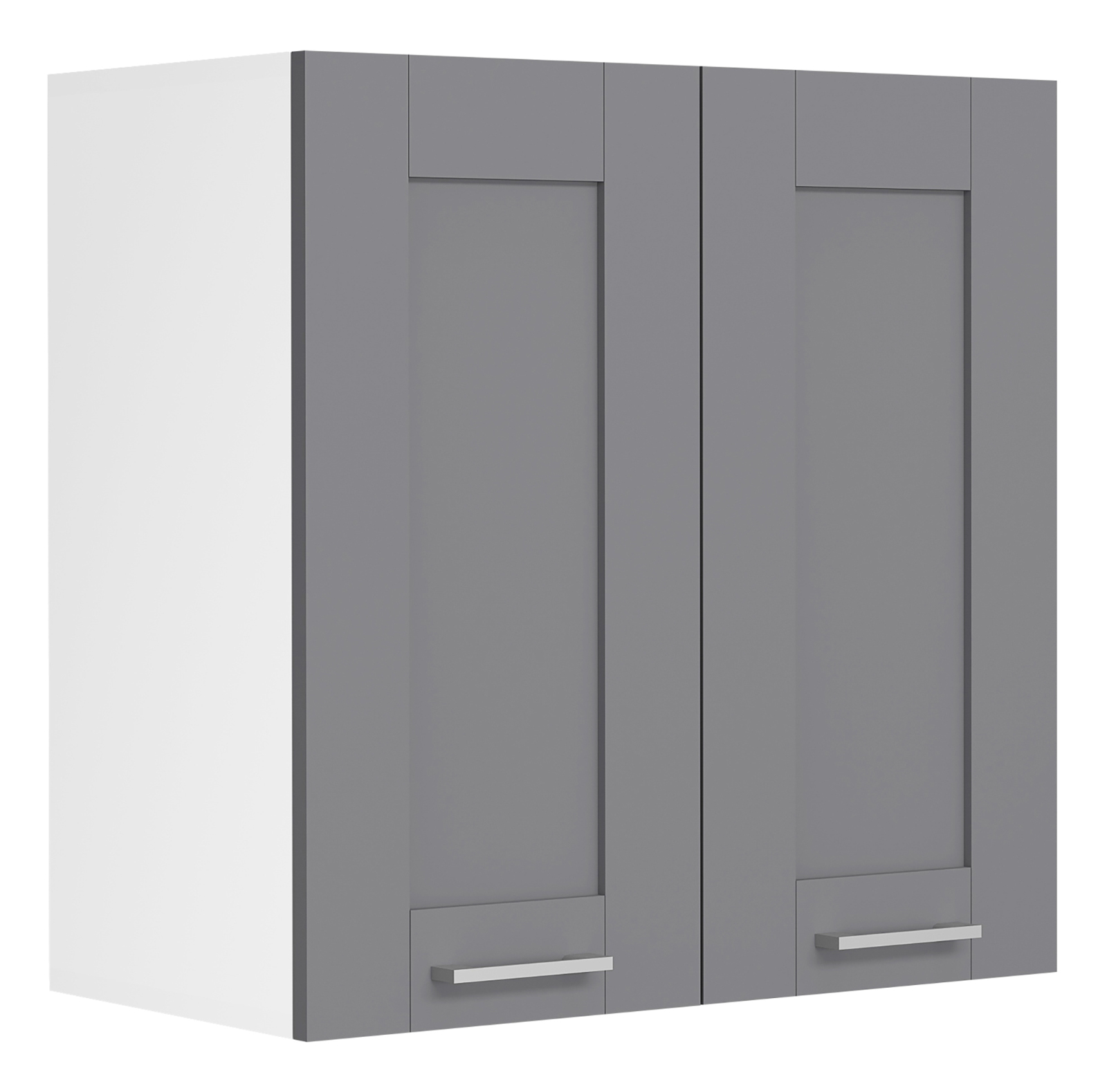 Hängeschrank COLURA - weiß-anthrazit - 60 cm