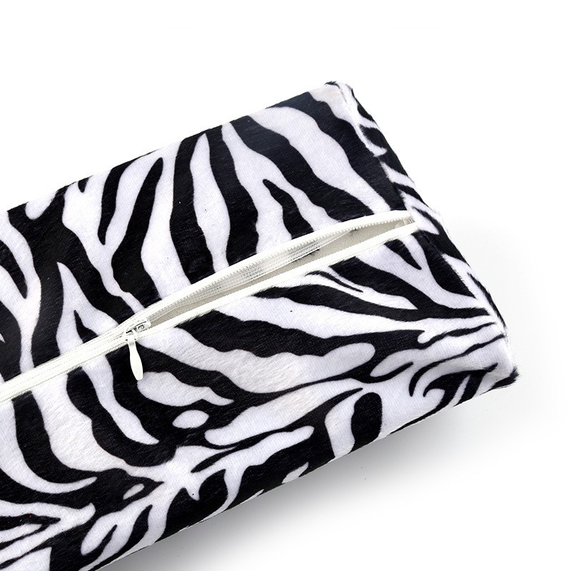 (30x12cm) Maniküre Handkissen Lackierhilfe Schaumstoff Kissen - Zebra