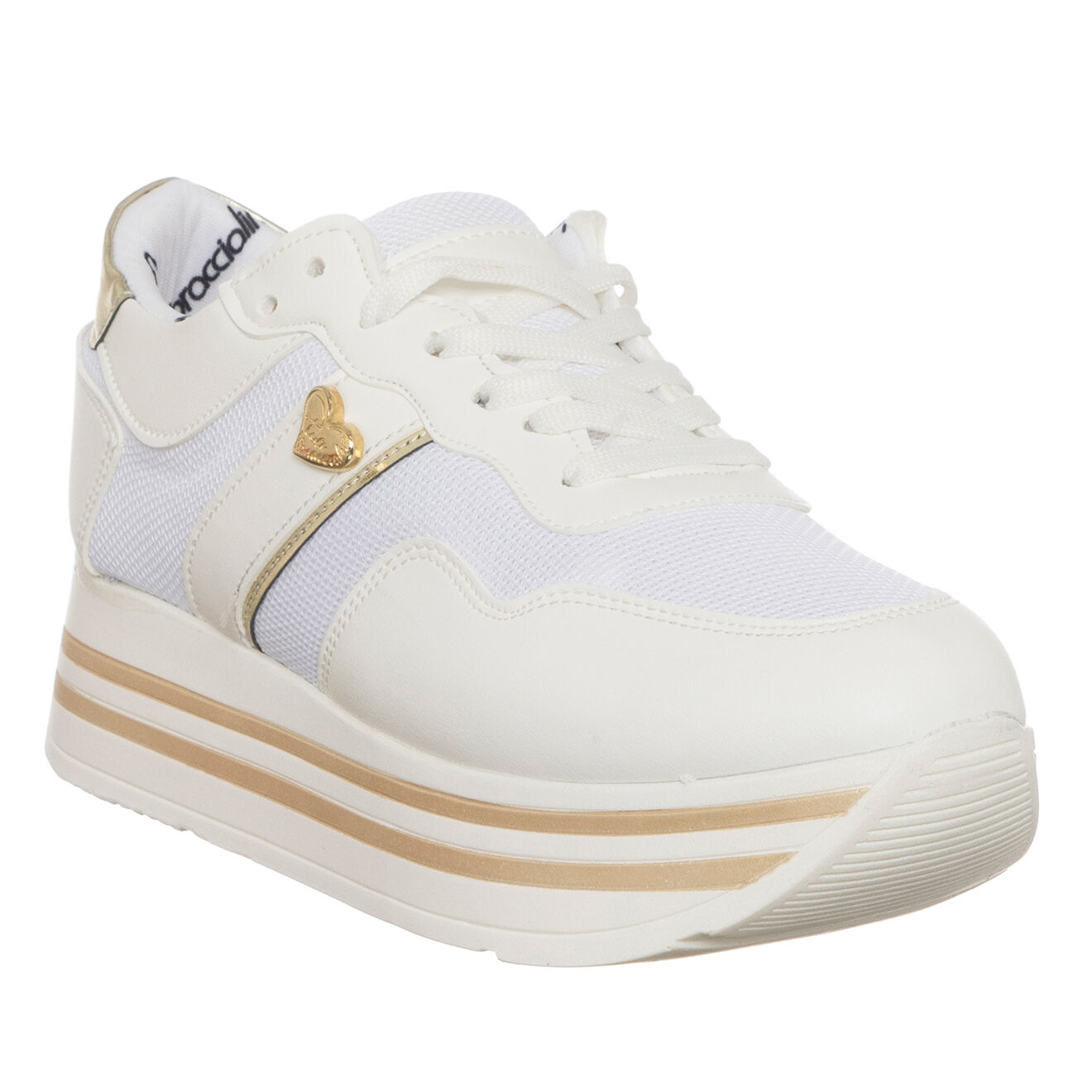 Tua By Braccialini Sneakers Ice blanc/doré