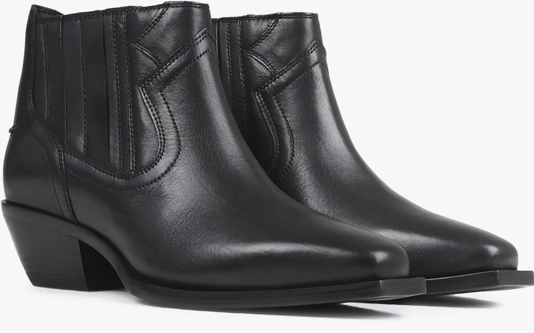BRONX zwarte bronx enkellaarsjes kay-si 47544