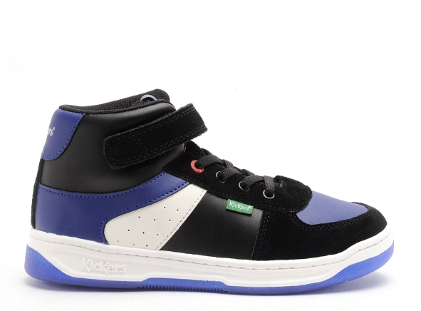 Kickers boots bottine enfant kickalien noir