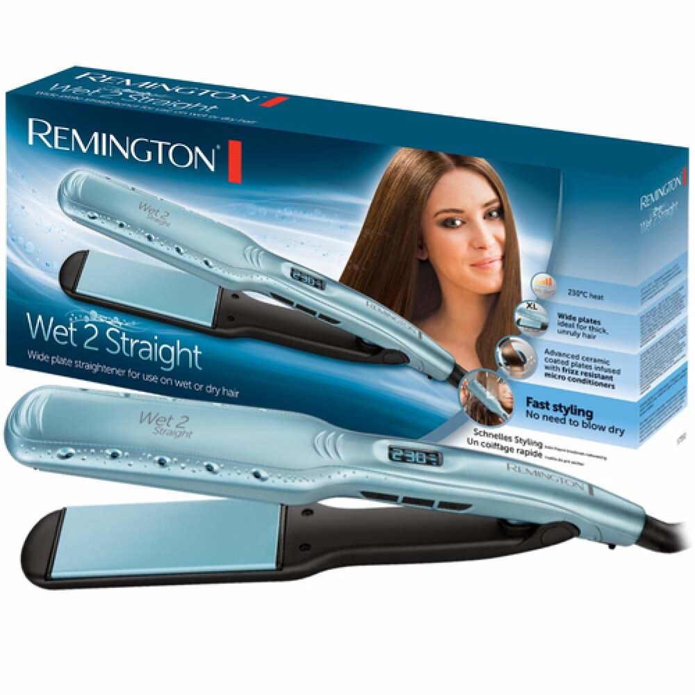 Remington HAARGLÃ„TTER BREIT 2IN1  235 Â°C (S7350      TÖRKIS/SW)