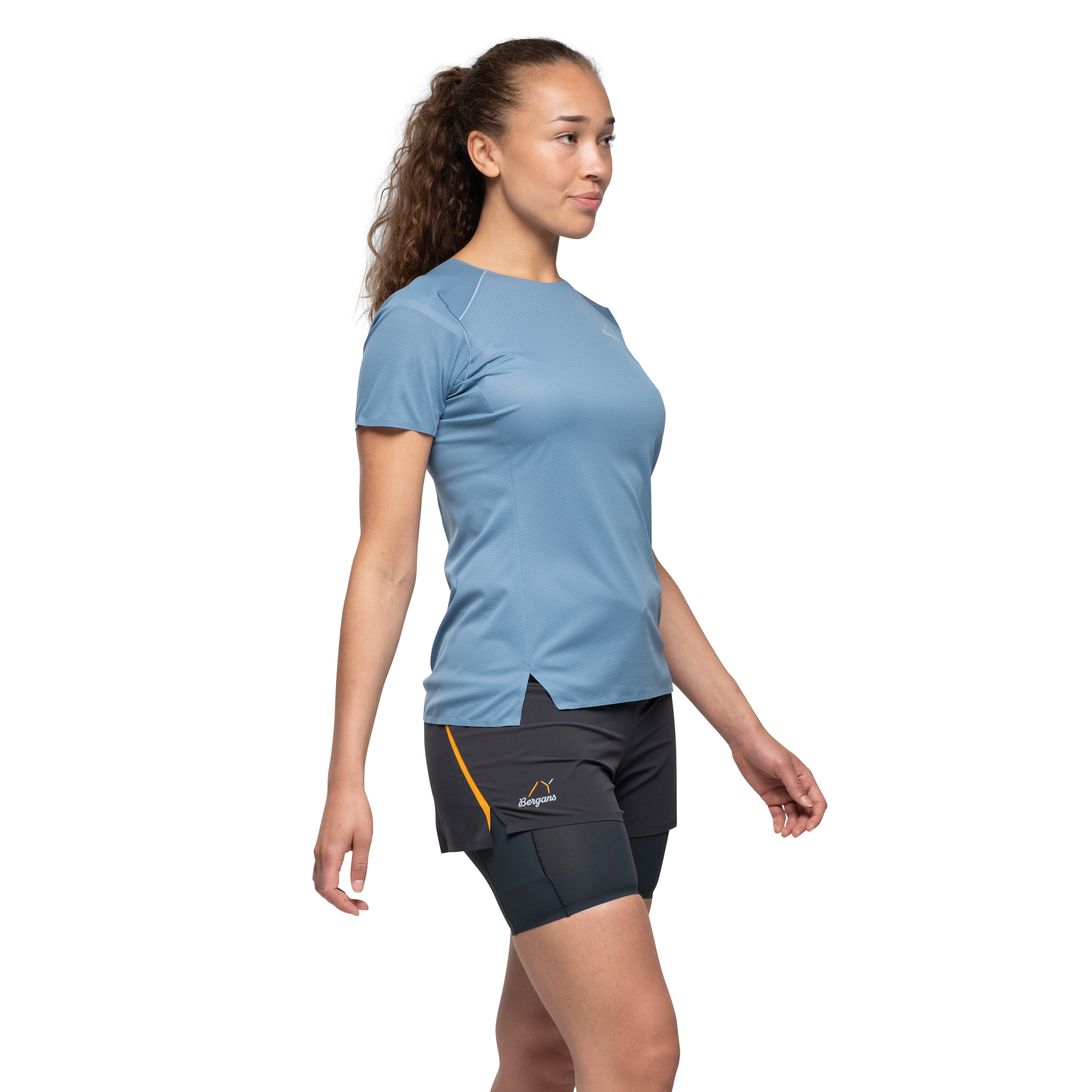 Y LightLine Fast Tee Women Elemental Blue