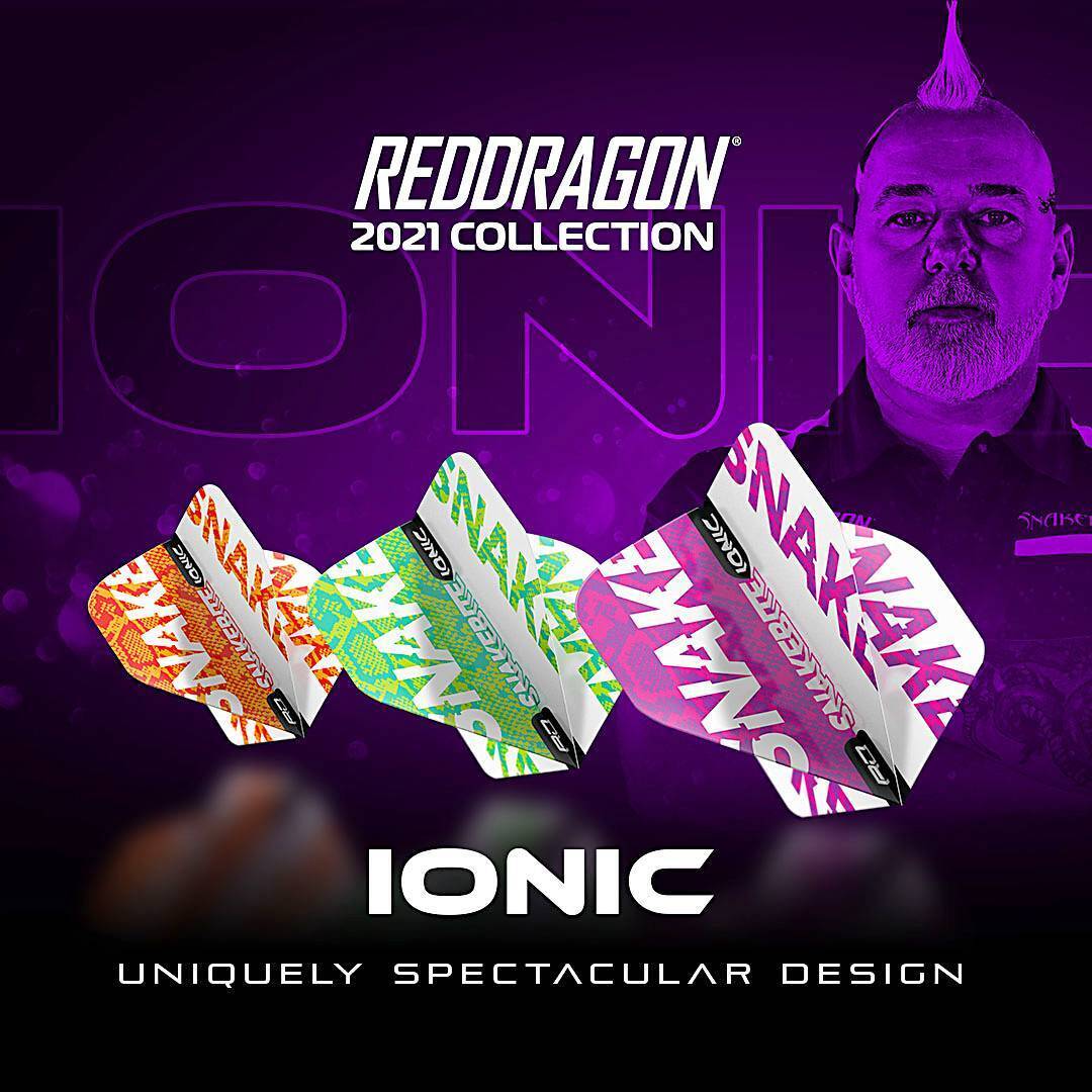 Red Dragon - Hardcore Ionic Peter Wright Glitch Flight - Standard