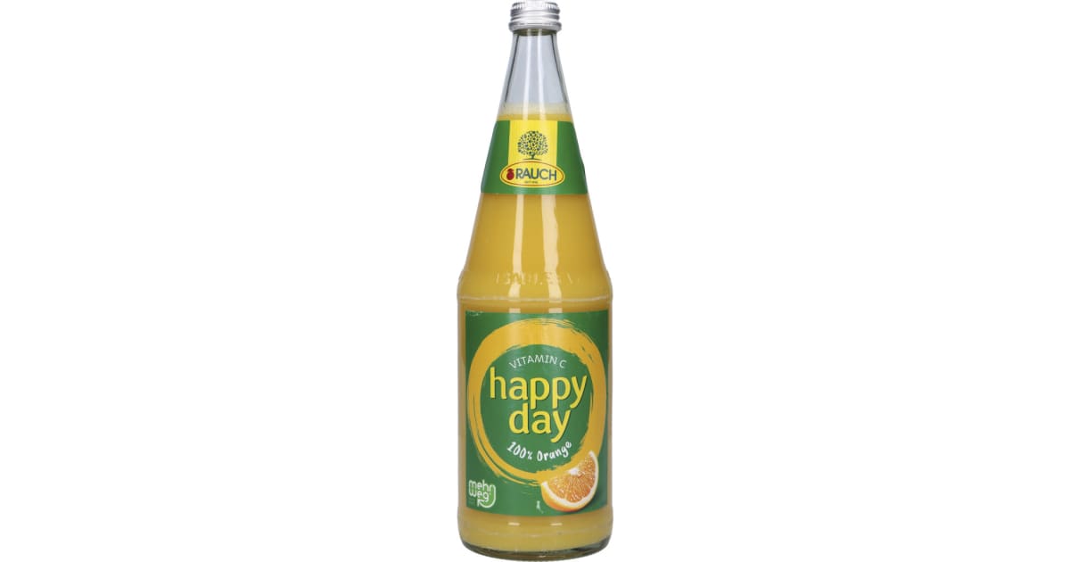 Rauch Happy Day Orange 1,0 Liter (Mehrweg)