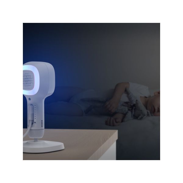 Luvion Grand Elite 4 Connect Crib - Babyfoon - Wit