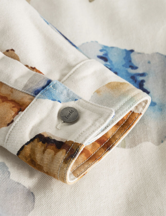 Forét HEYDAY ARTWORK OVERSHIRT Undyed