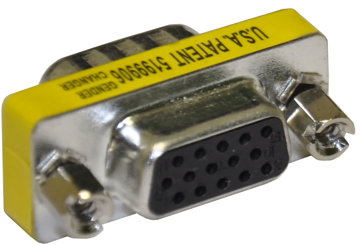 Adaptateur vidéo SVD Pro HD15 femelle / femelle Adaptateurs vidéo
