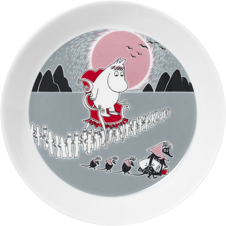Moomin Arabia Mumi flytter 19 cm. tallerken Multi