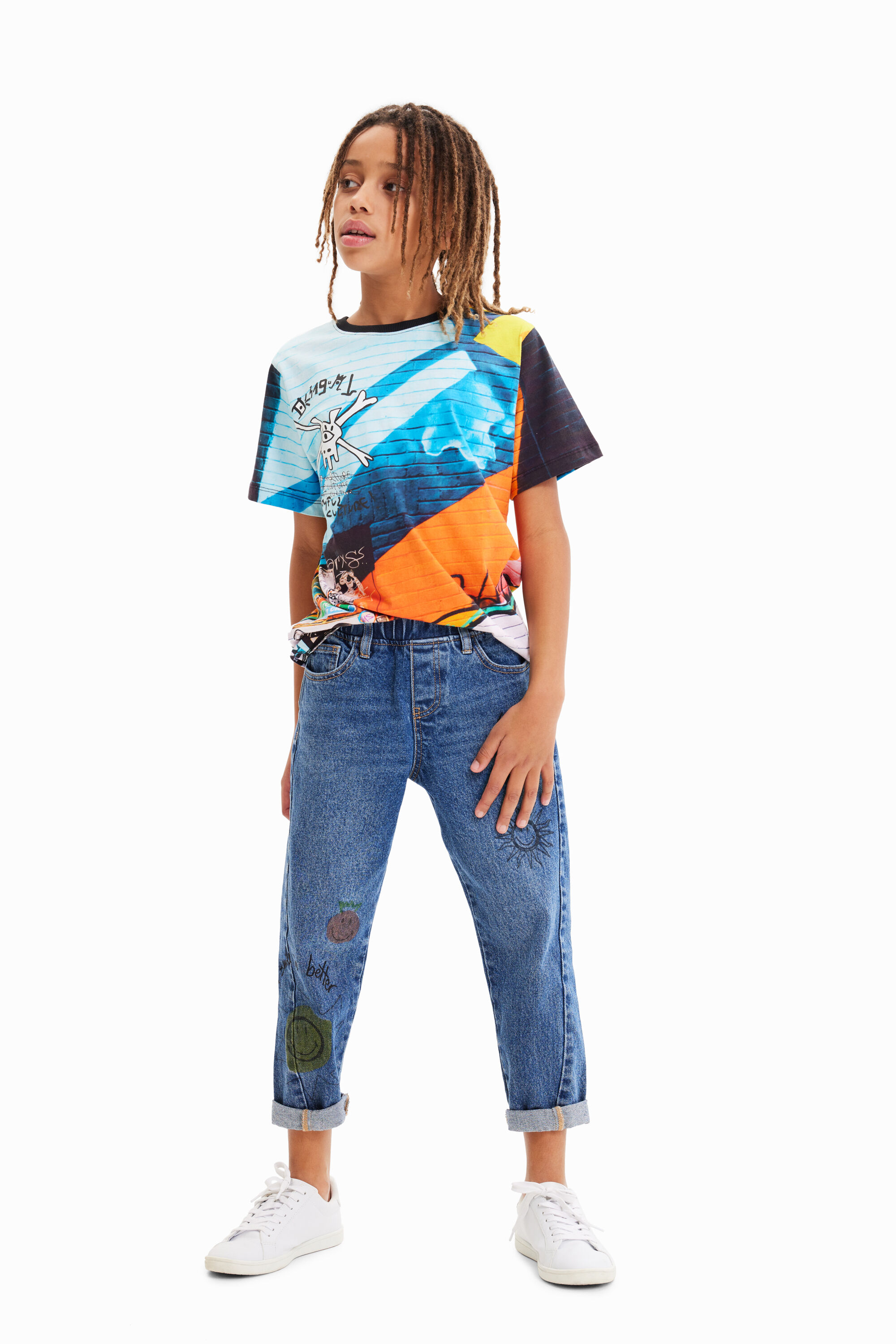 T-shirt photographique graffiti