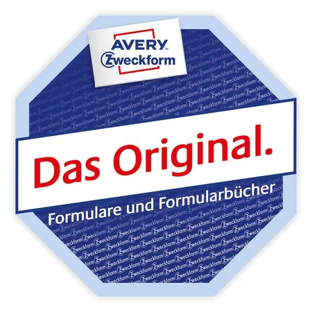 Avery Zweckform 2301 Klemm-Mappe, PVC-Folie, blau, A4