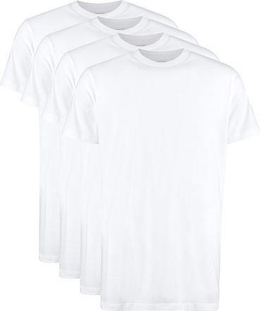 Slater 4-pack T-shirt Extra Lang Wit 2700 kopen