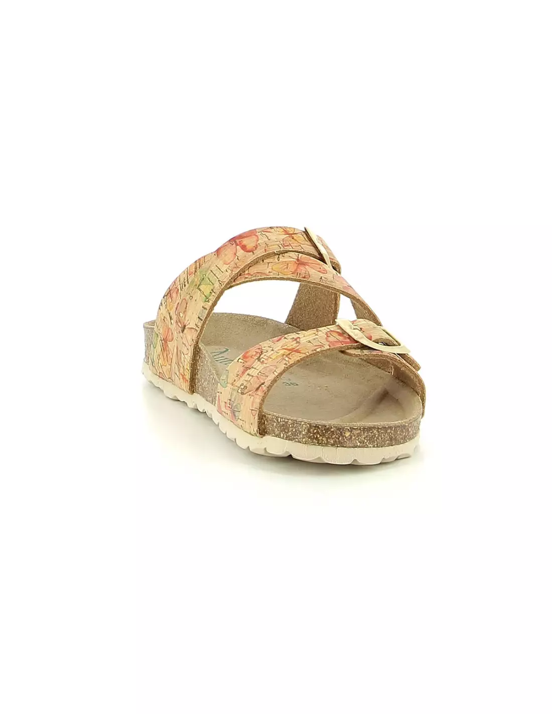 AUTENTI PROCULA 5243 ORANGE / LIE - Mules & sabots Orangeblanc