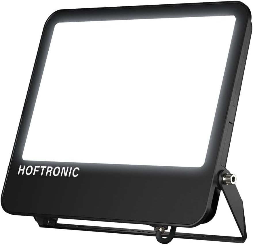 HOFTRONIC - Luxor V2 - LED Strahler 160lm/W - Super Hell 200 Watt 32000 Lumen - IP65 Wasserdicht - 6500K Tageslichtweiß - UGR