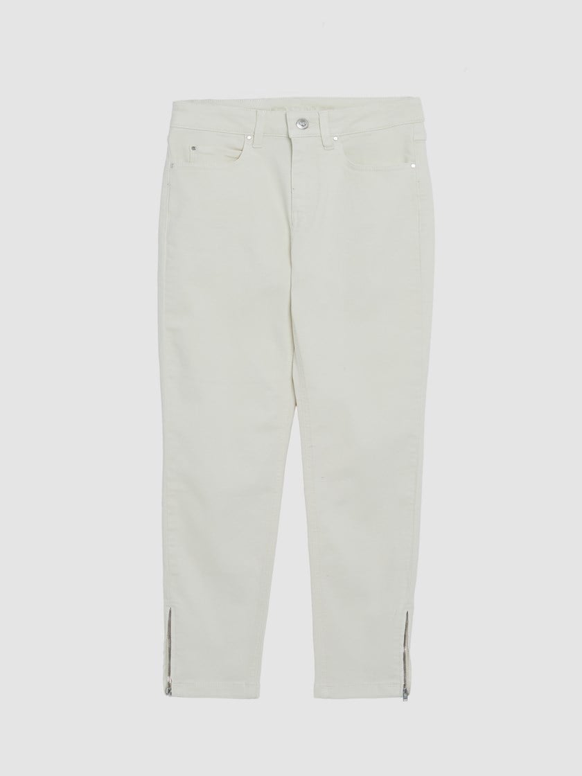 Roma cropped jeans Marshmallow