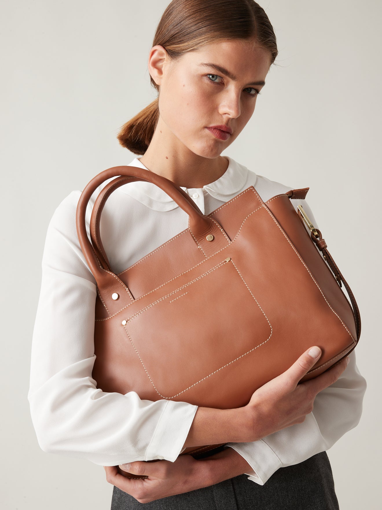 Sac cabas Josephine - Collection Maroquinerie Cyrillus
