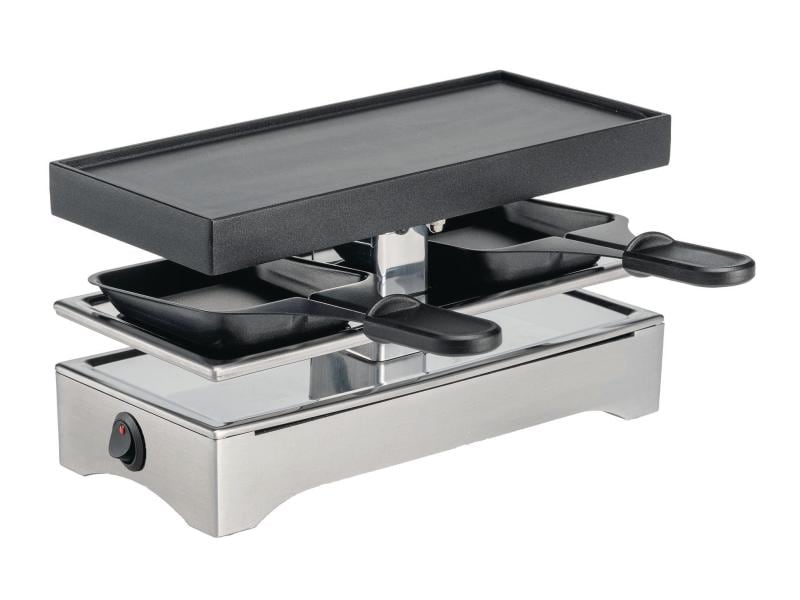 Koenig Racletteofen 1 or  2 Personen Eleganter Raclette-Tischgrill für zwei Personen