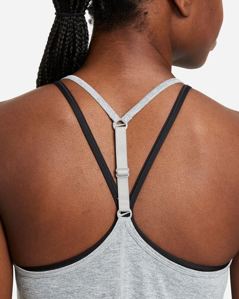 Débardeur de running Nike Dri-FIT Gris pour femme