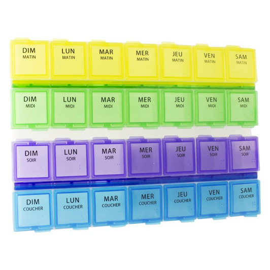 Estipharm Pilulier Hebdomadaire Grand Format