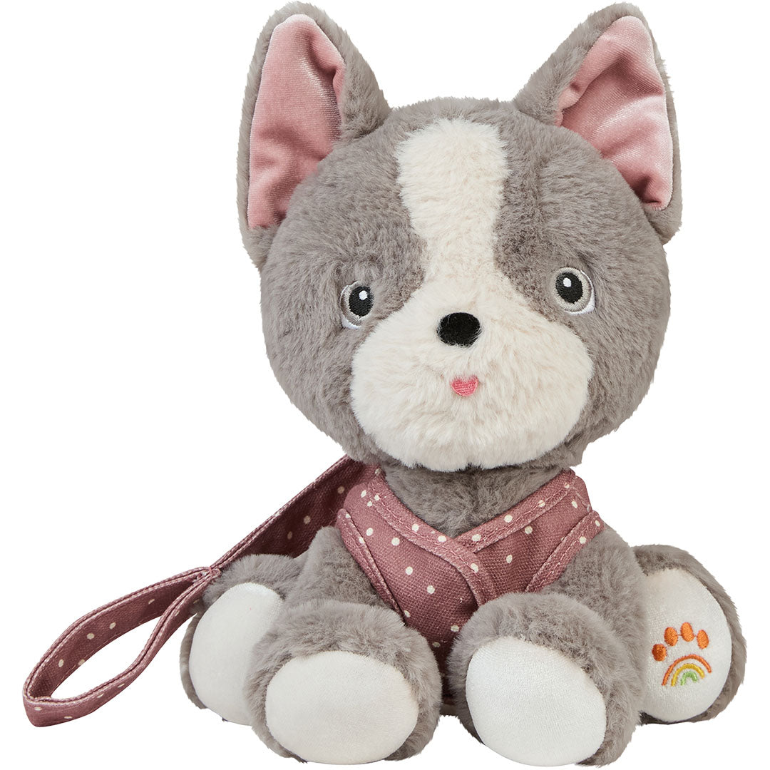 Olli ella knuffelhond dinkum dog gizmo - grey