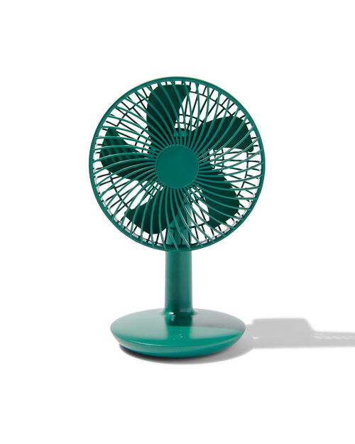 ventilateur de table sans fil silencieux vert Ø16cm