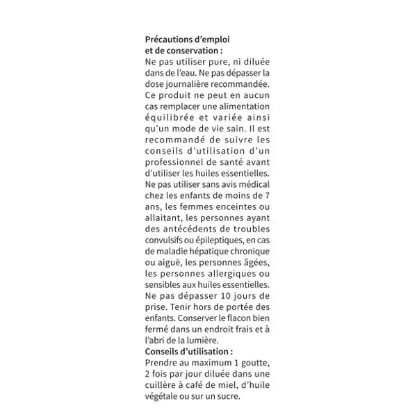 Haloma Huile Essentielle Bois de Hô Bio 10ml