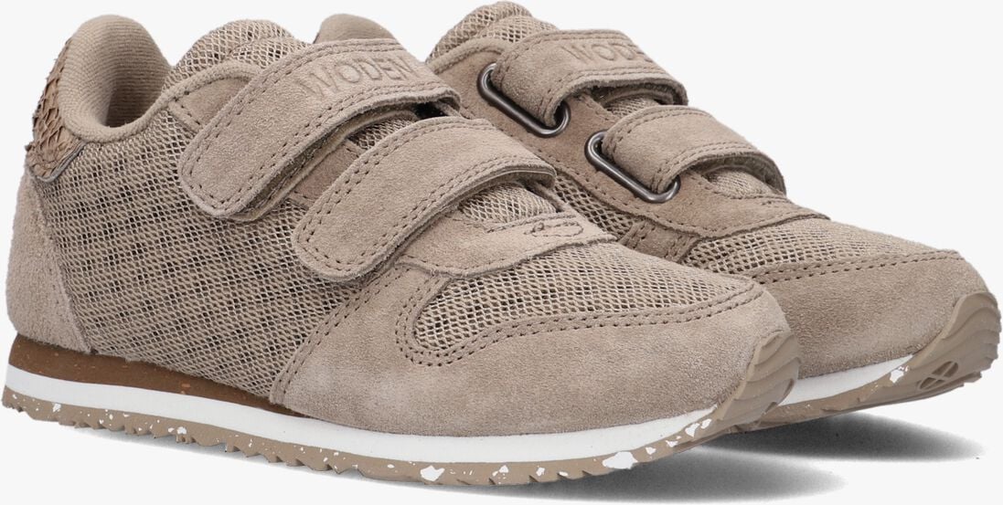 WODEN beige woden lage sneakers ydun suede mesh